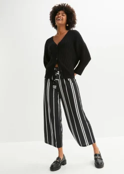 Chaqueta de punto de estilo boxy