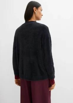 Chaqueta de punto de mezcla de viscosa