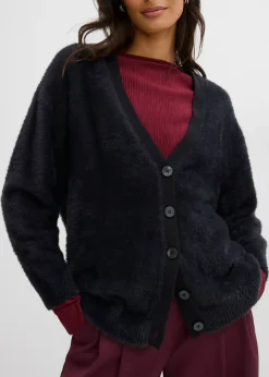 Chaqueta de punto de mezcla de viscosa