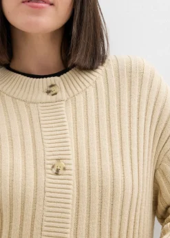 Chaqueta de punto de mezcla de viscosa suave