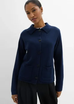 Chaqueta de punto de mezcla de viscosa