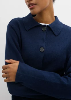 Chaqueta de punto de mezcla de viscosa