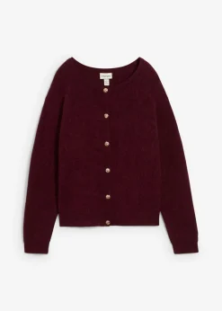 Chaqueta de punto de mezcla de alpaca