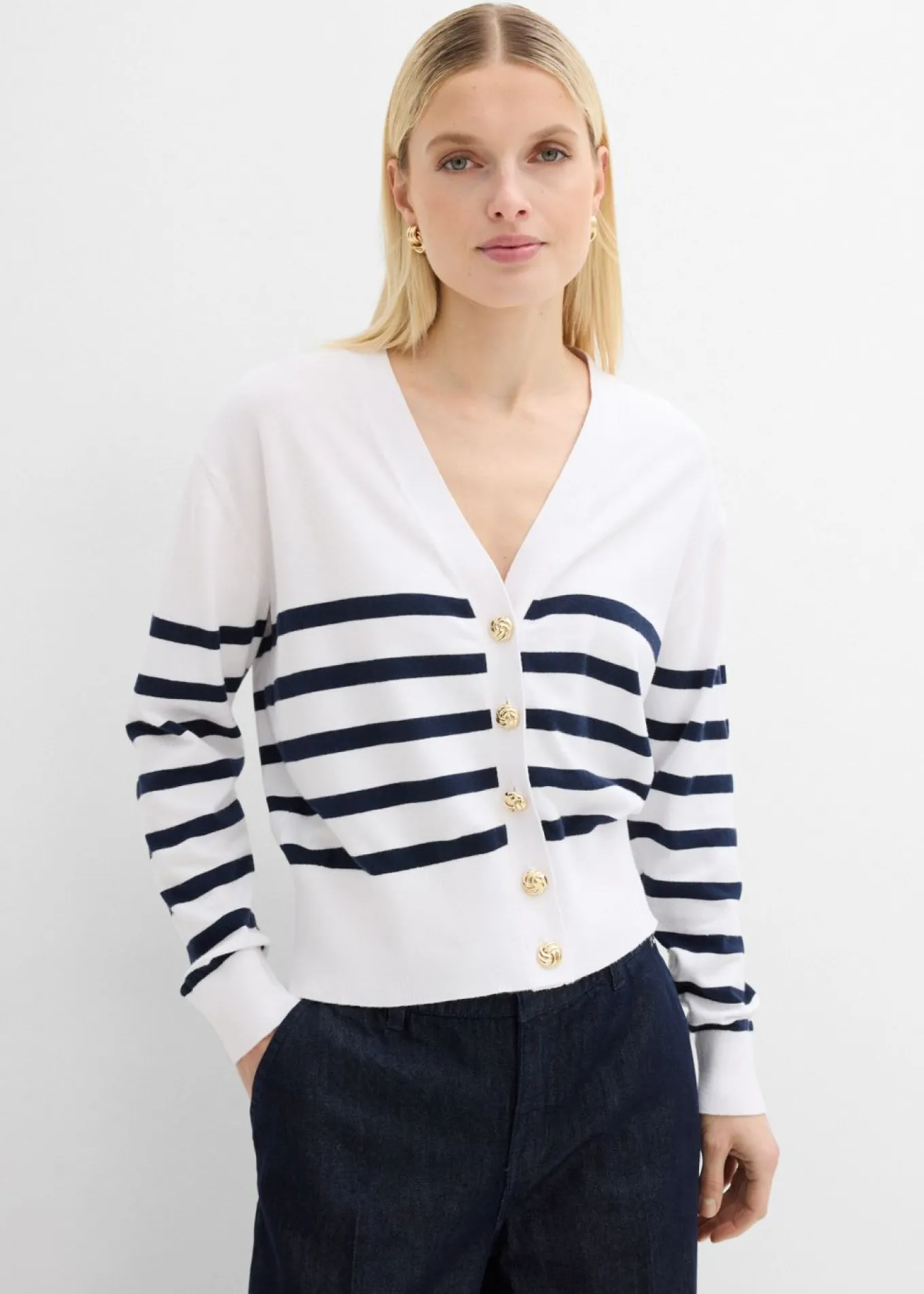 Chaqueta de punto de mezcla de viscosa suave