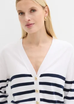 Chaqueta de punto de mezcla de viscosa suave