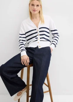 Chaqueta de punto de mezcla de viscosa suave