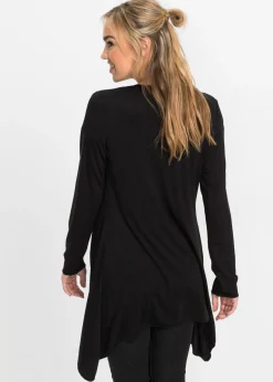 Chaqueta de punto de suave mezcla de viscosa