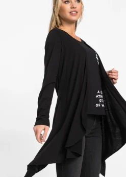 Chaqueta de punto de suave mezcla de viscosa