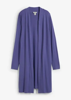 Chaqueta de punto de suave mezcla de viscosa
