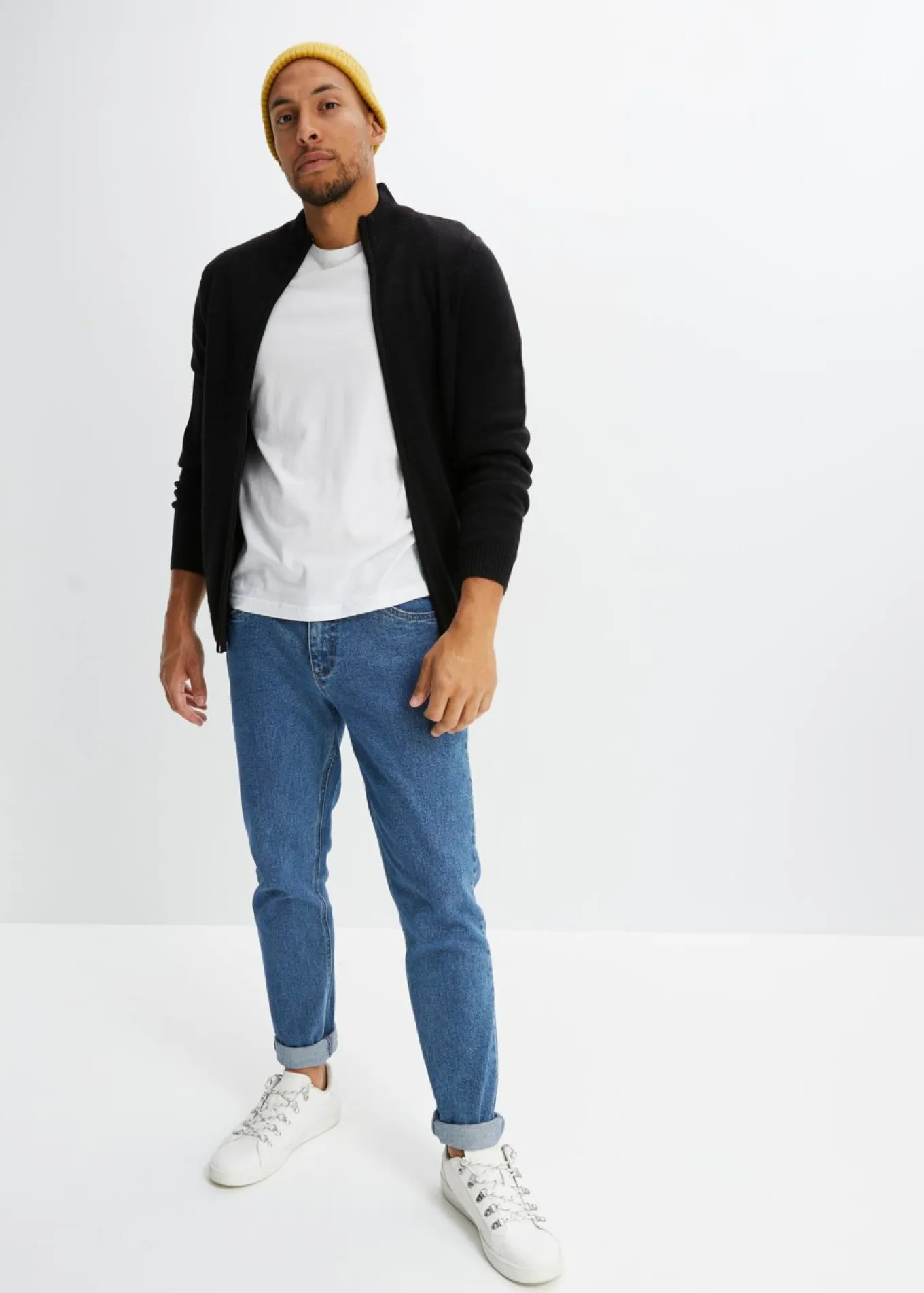 Chaqueta de punto fino