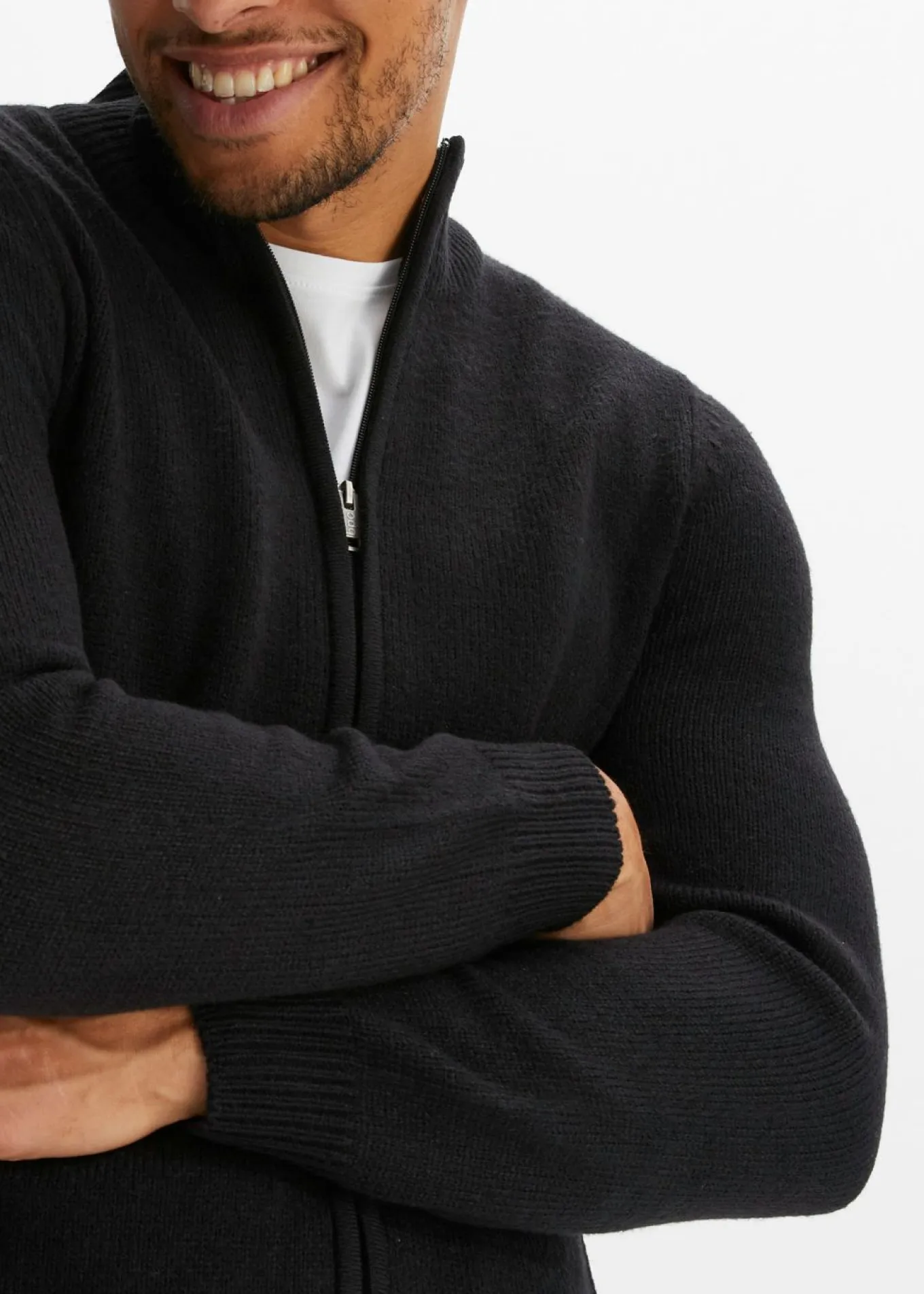 Chaqueta de punto fino