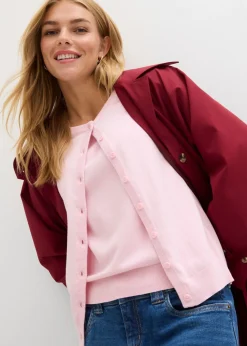 Chaqueta de punto fino