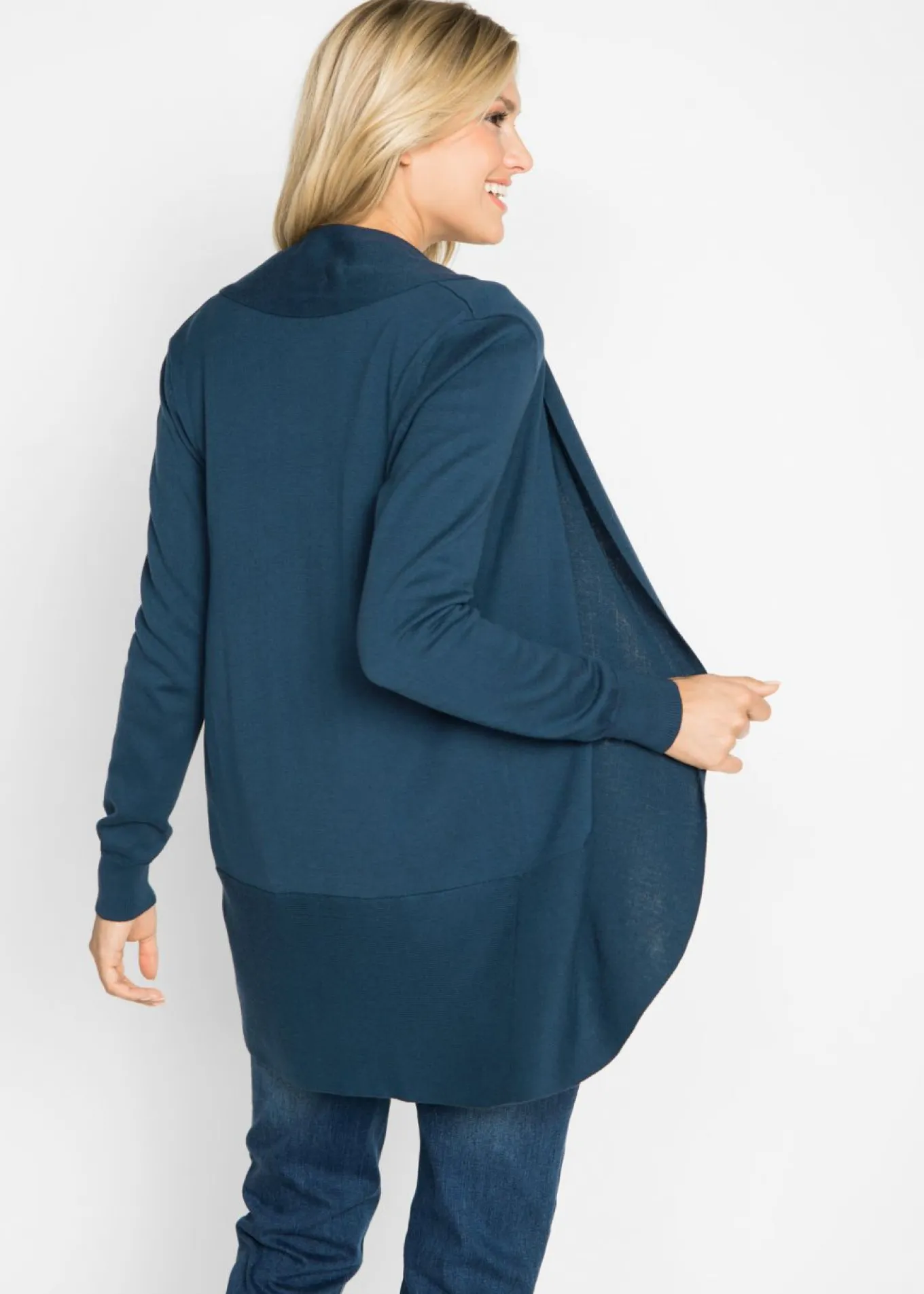 Chaqueta de punto fino