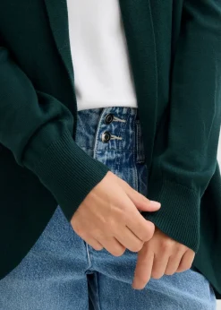 Chaqueta de punto fino