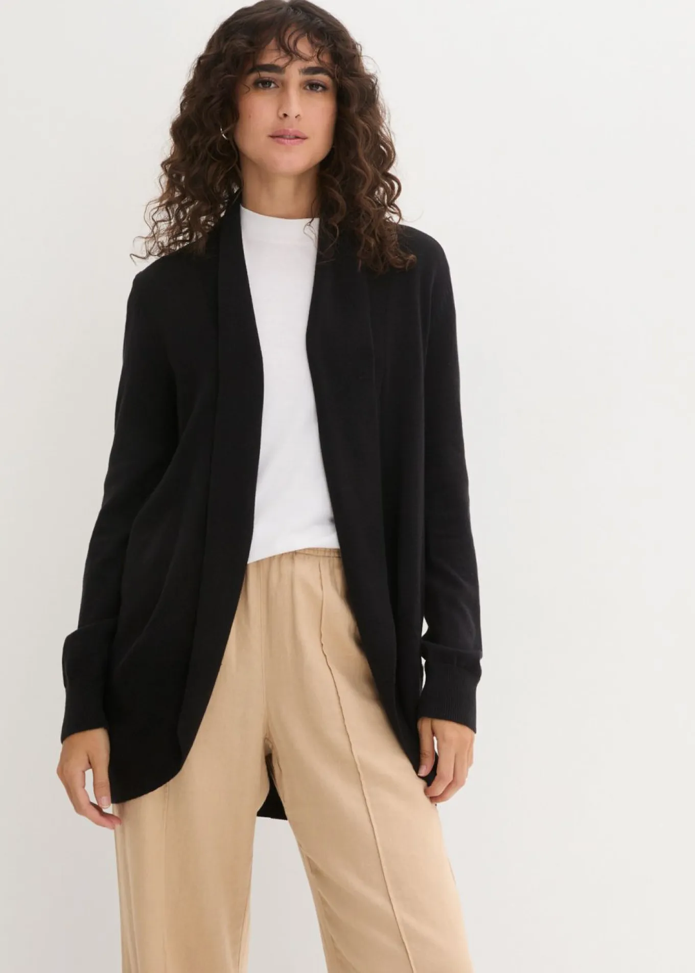 Chaqueta de punto fino