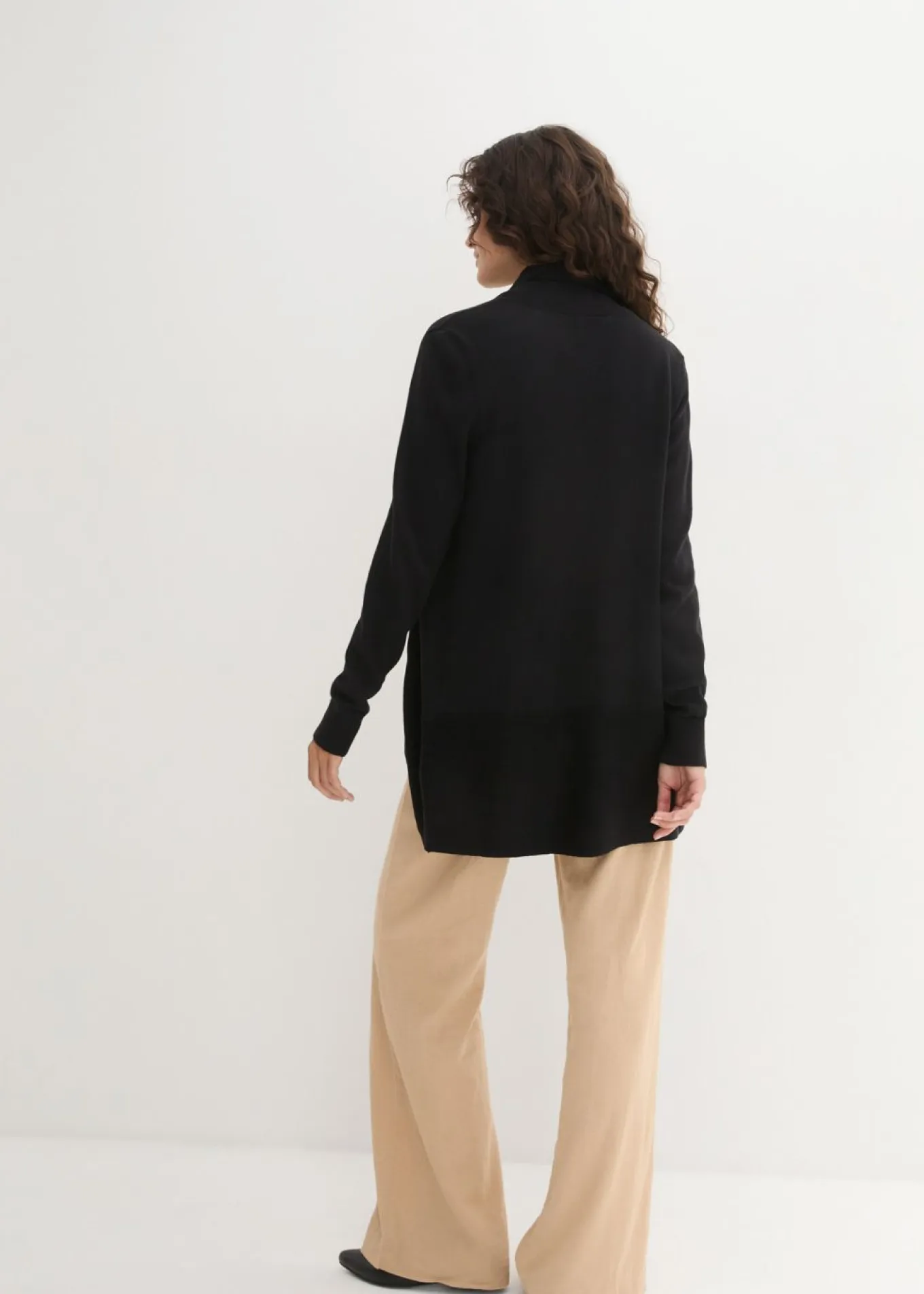 Chaqueta de punto fino
