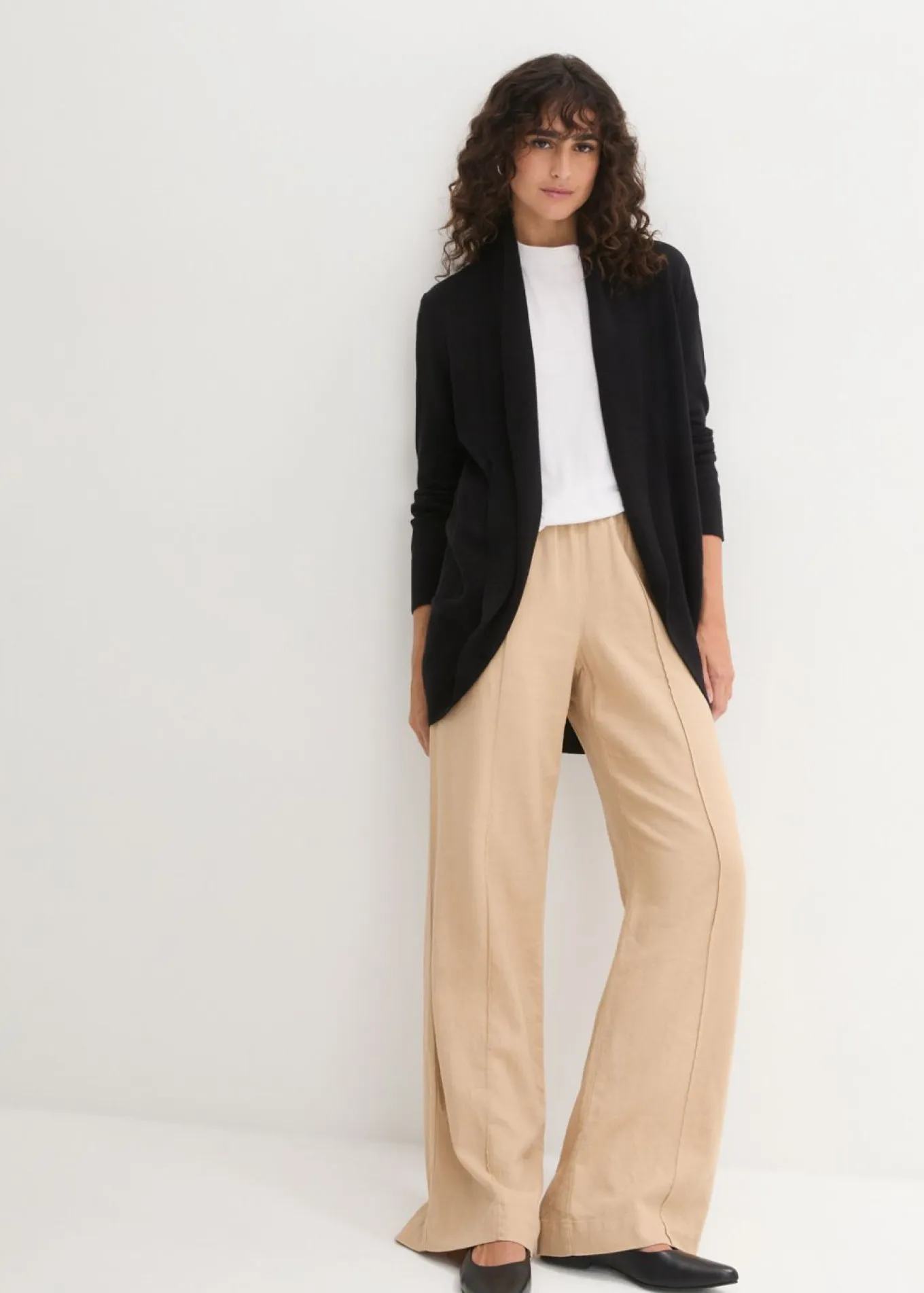 Chaqueta de punto fino