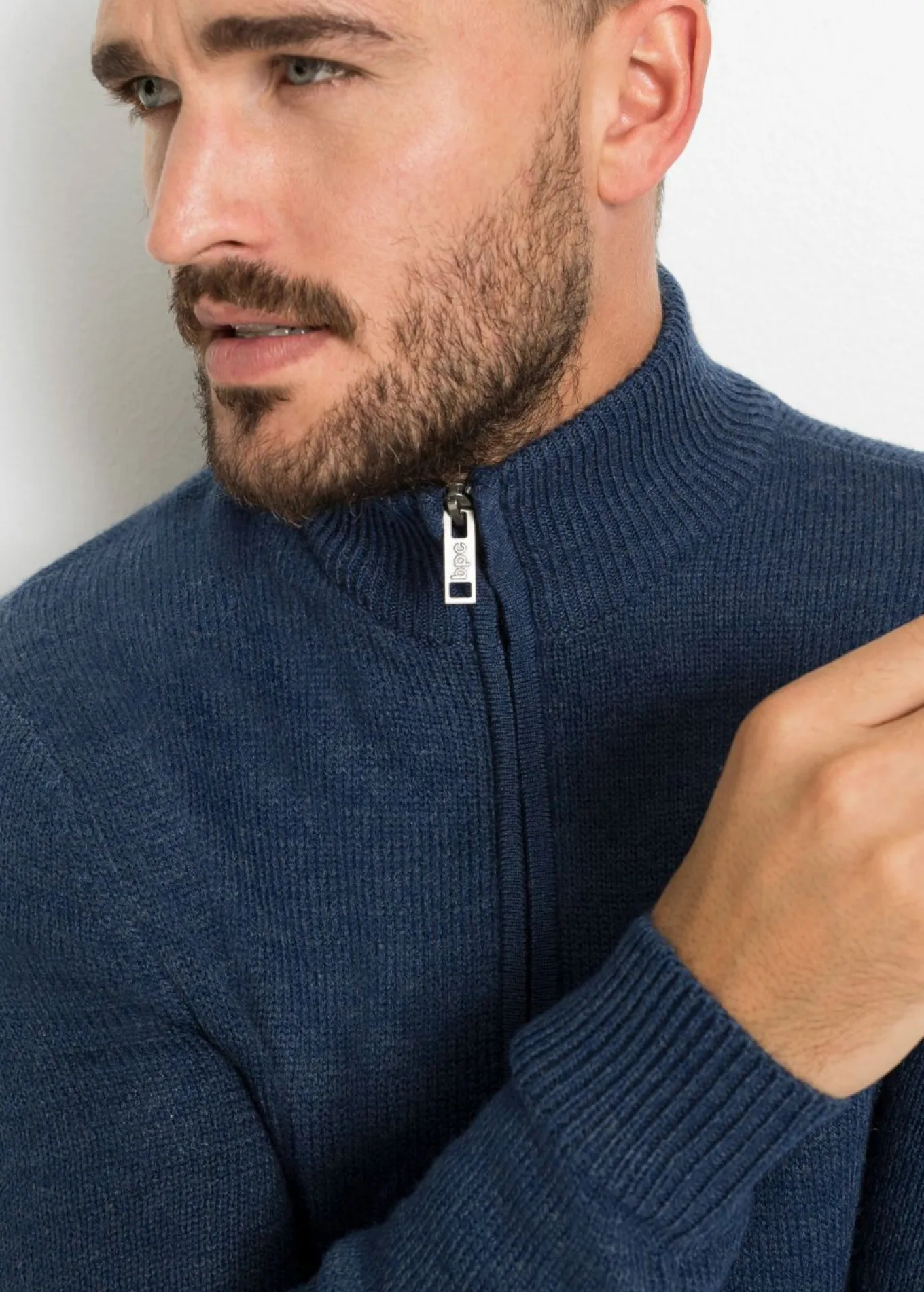 Chaqueta de punto fino