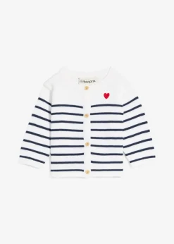 Chaqueta de punto fino con botones
