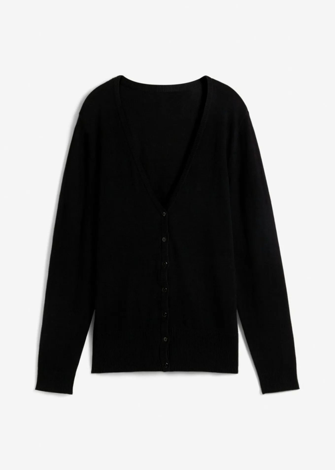 Chaqueta de punto fino con botones
