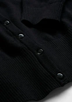 Chaqueta de punto fino con botones