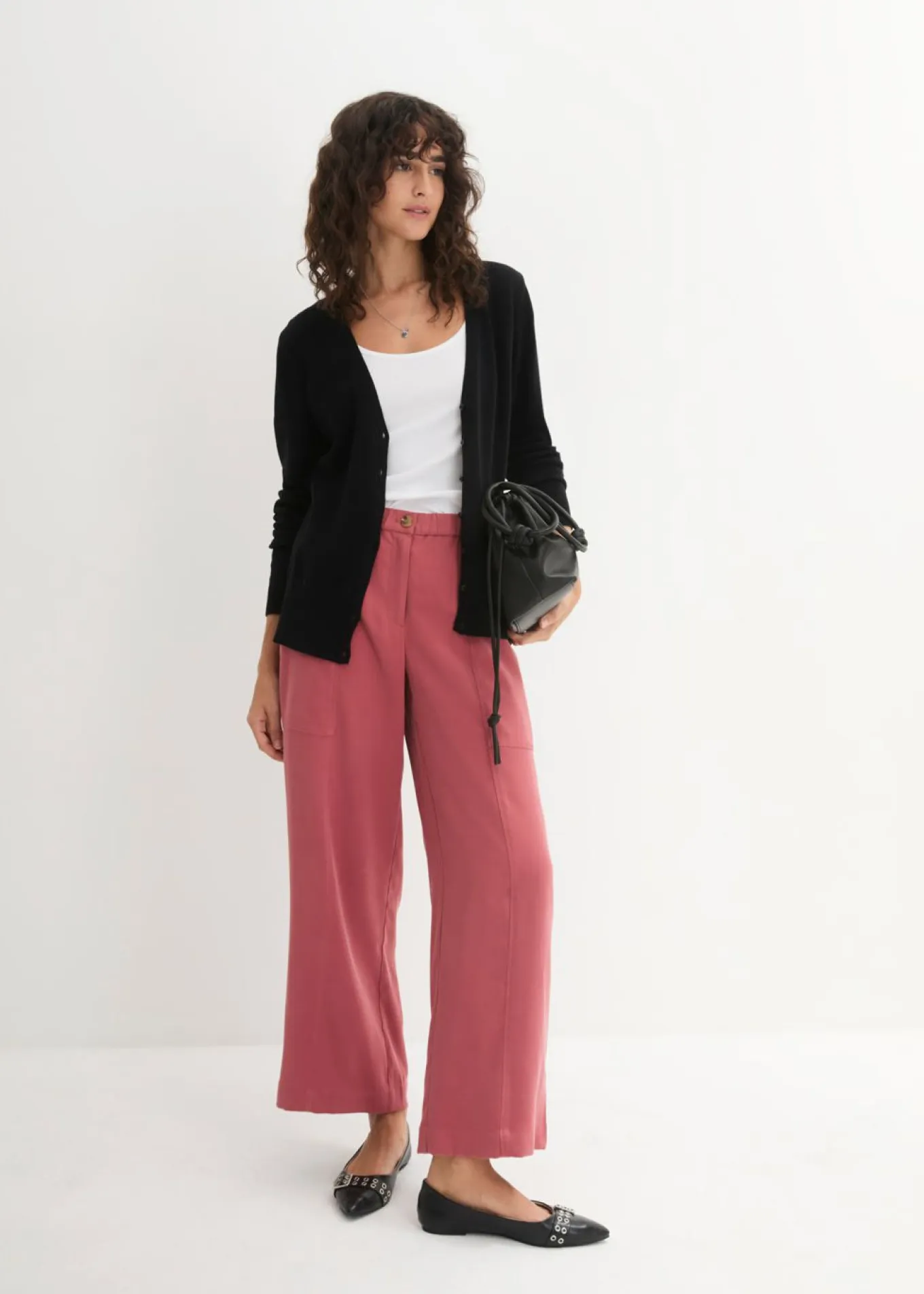 Chaqueta de punto fino con botones