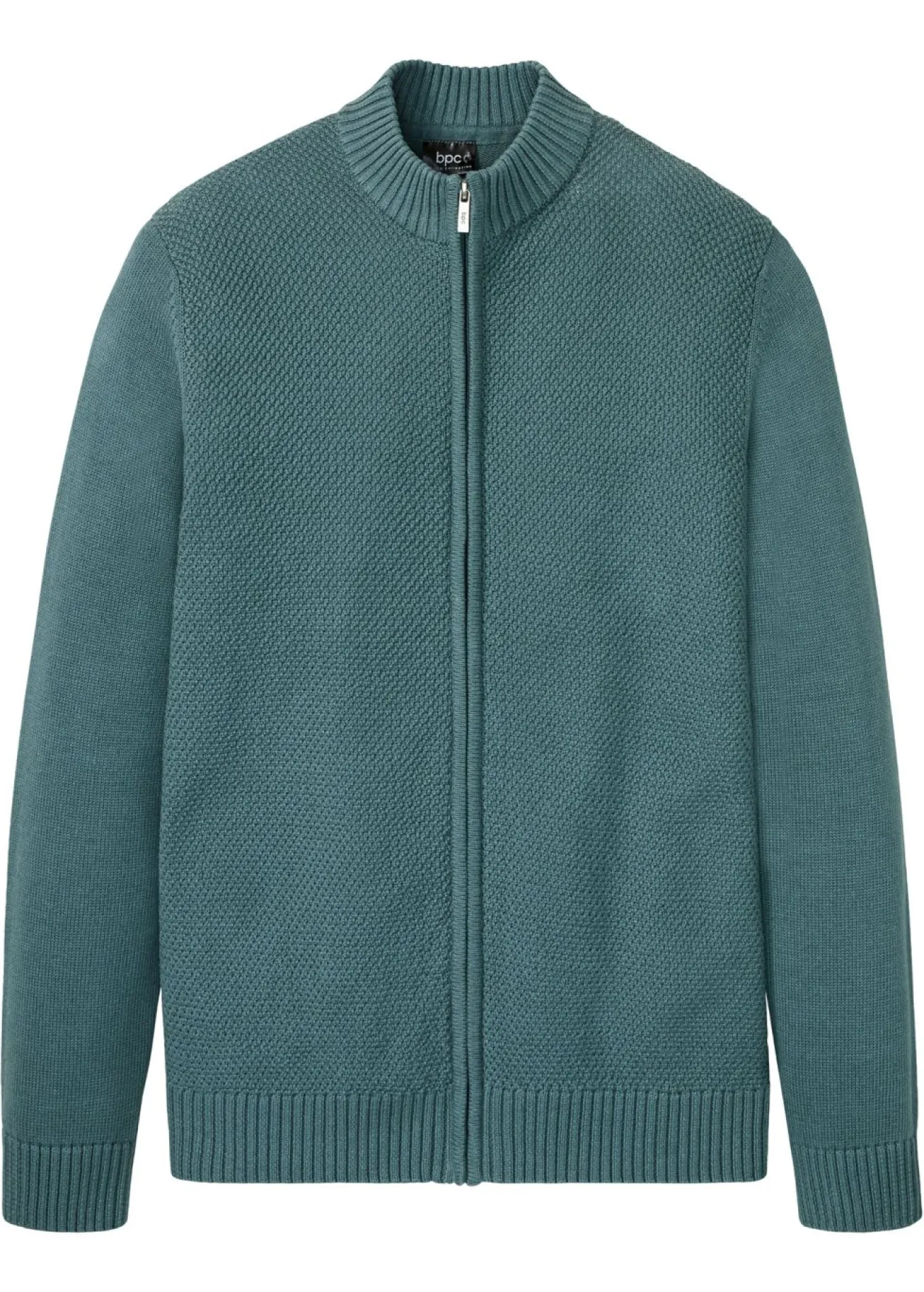 Chaqueta de punto fino de algodón puro