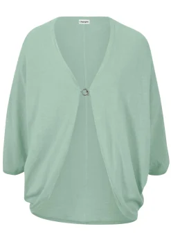 Chaqueta de punto fino de algodón puro