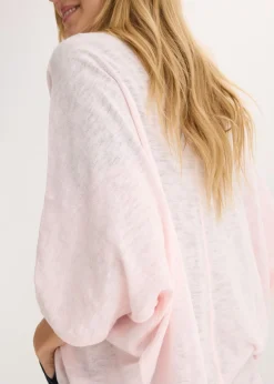 Chaqueta de punto fino de algodón puro