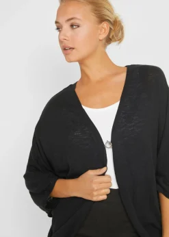 Chaqueta de punto fino de algodón puro