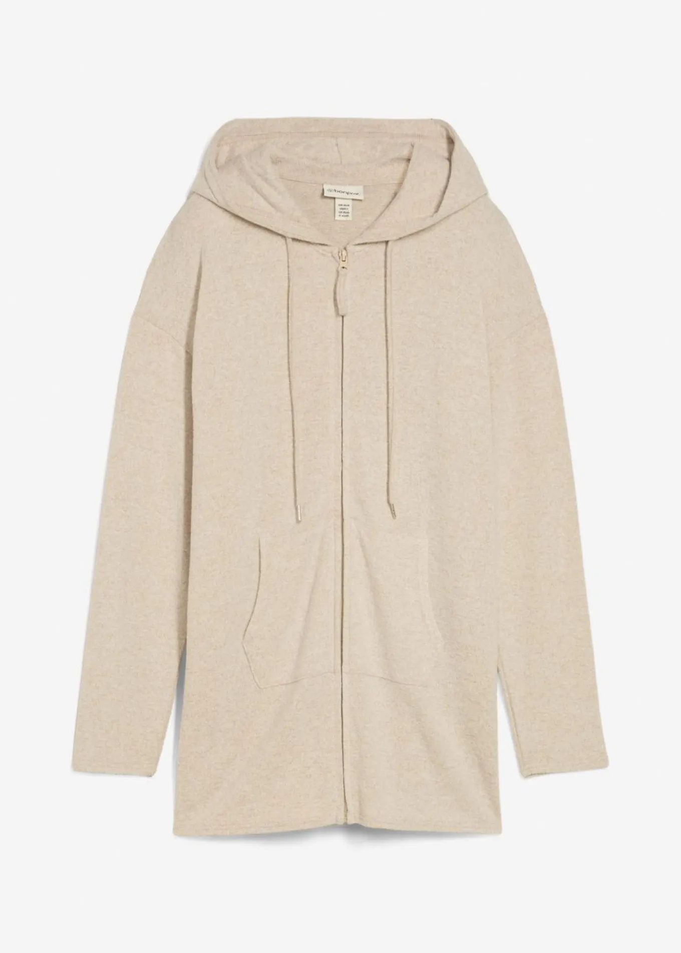 Chaqueta de punto fino de mezcla de viscosa con aspecto de punto