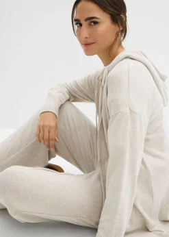Chaqueta de punto fino de mezcla de viscosa con aspecto de punto