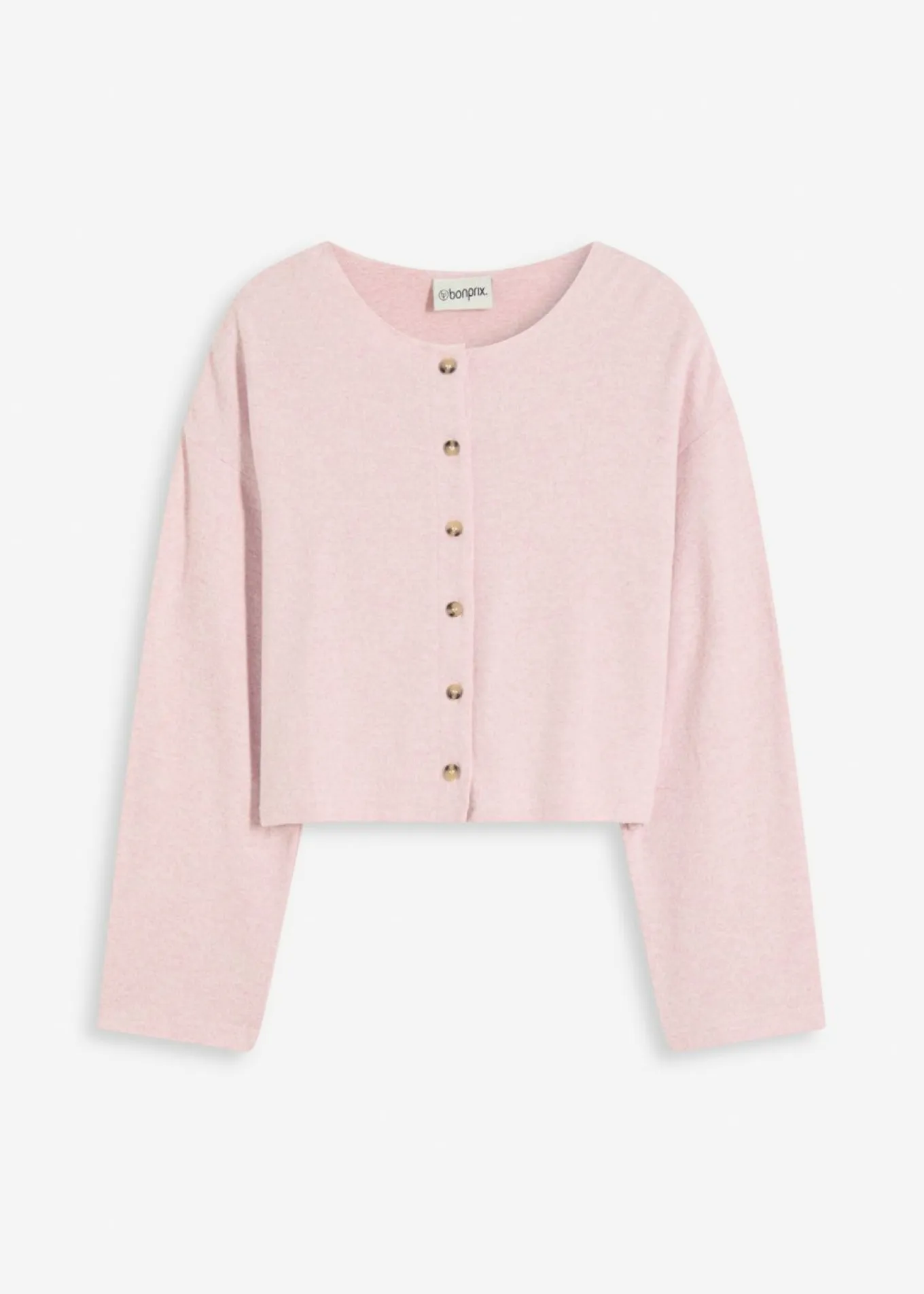 Chaqueta de punto fino de canalé