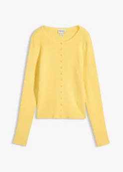 Chaqueta de punto fino de mezcla de viscosa suave