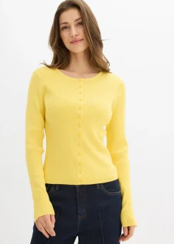 Chaqueta de punto fino de mezcla de viscosa suave