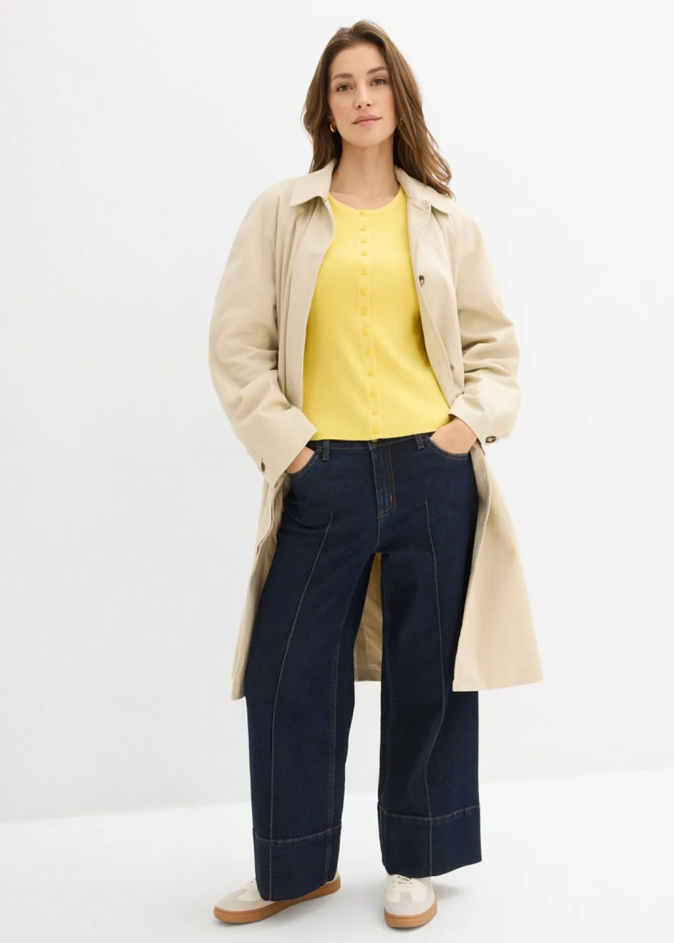 Chaqueta de punto fino de mezcla de viscosa suave