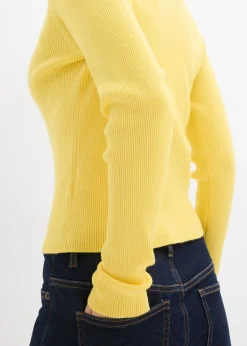 Chaqueta de punto fino de mezcla de viscosa suave