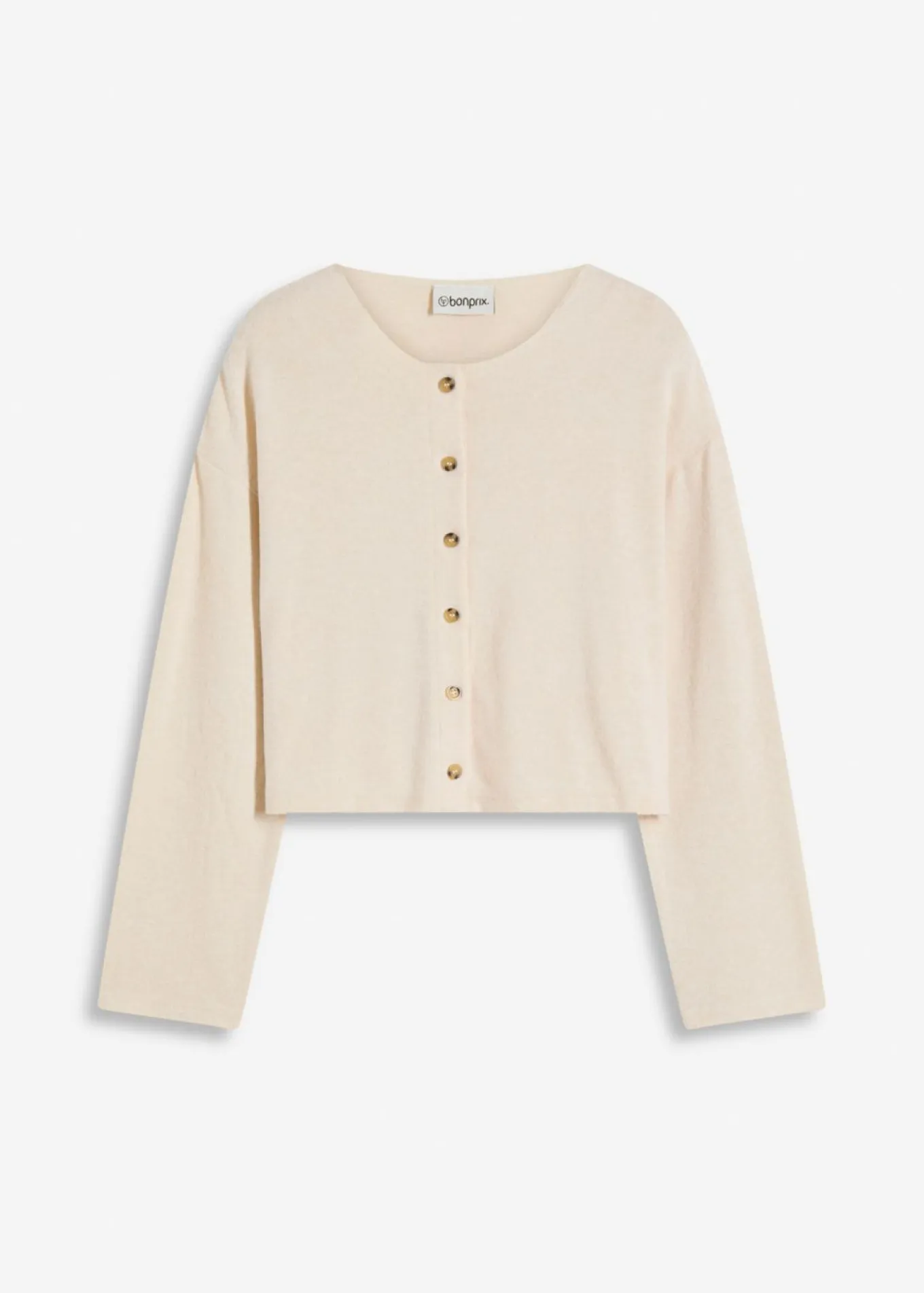 Chaqueta de punto fino de canalé