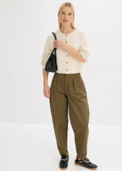 Chaqueta de punto fino de canalé