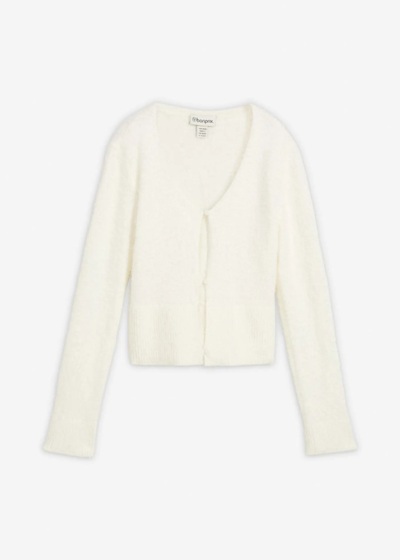 Chaqueta de punto fino de hilo suave
