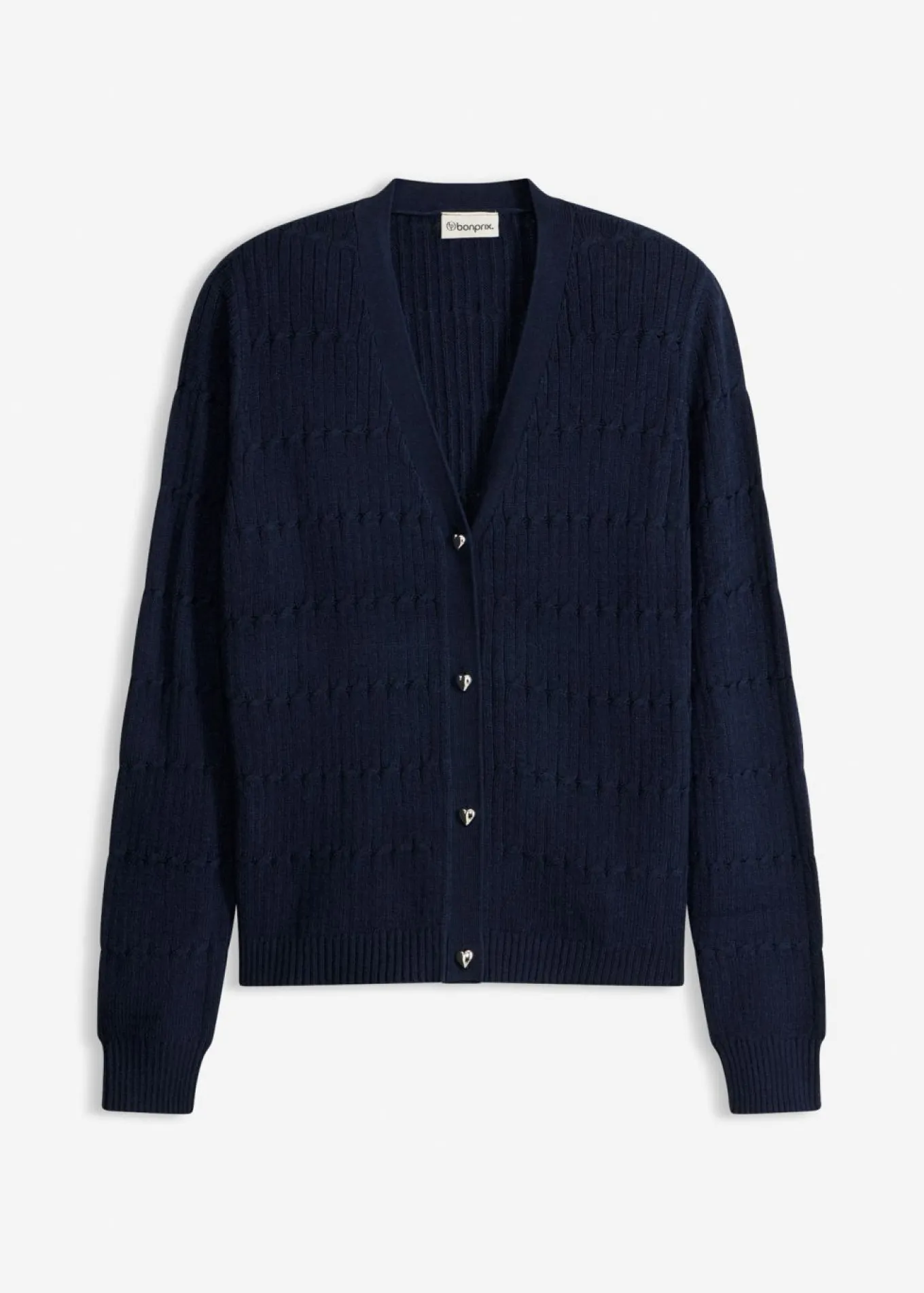 Chaqueta de punto fino de mezcla de viscosa