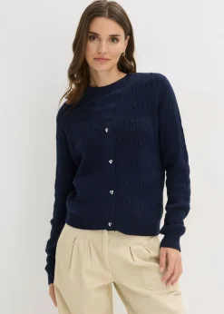 Chaqueta de punto fino de mezcla de viscosa