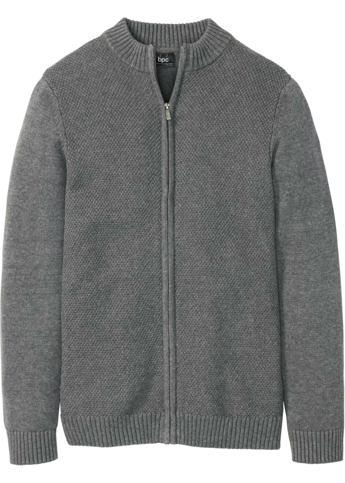 Chaqueta de punto fino de algodón puro