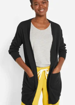 Chaqueta de punto fino de algodón