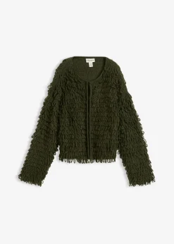 Chaqueta de punto grueso
