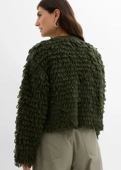Chaqueta de punto grueso