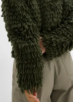 Chaqueta de punto grueso