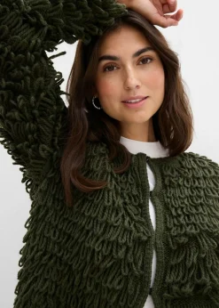 Chaqueta de punto grueso