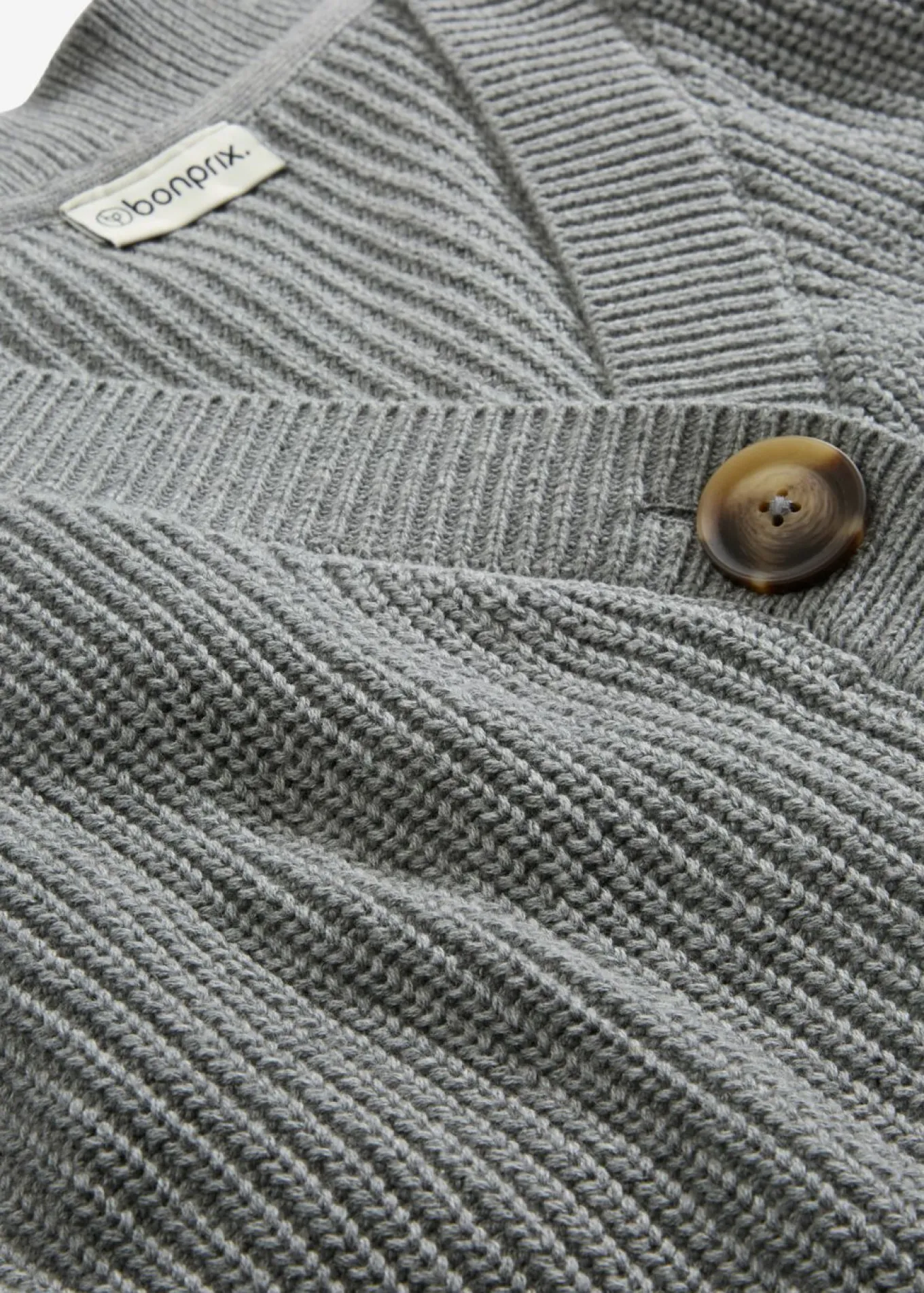 Chaqueta de punto grueso de algodón puro