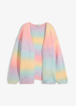 Chaqueta de punto grueso en suave mezcla de lana